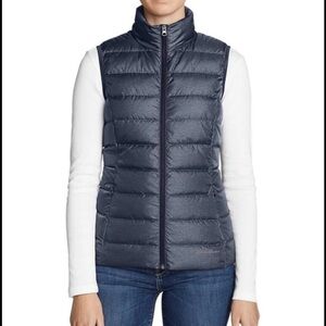 Eddie Bauer Down Puffer Vest Black 2xl Tall women’s